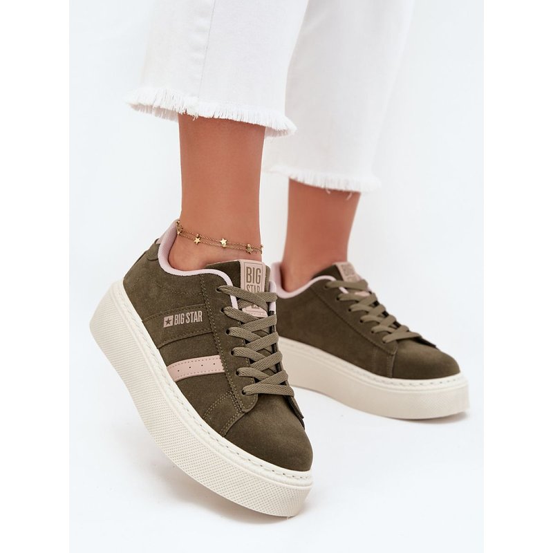 Platform sneakers model 216472 Step in style - 36 - Green