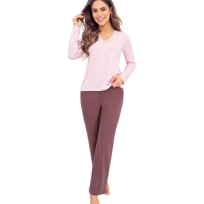 Pyjama model 217109 Donna - L - Pink