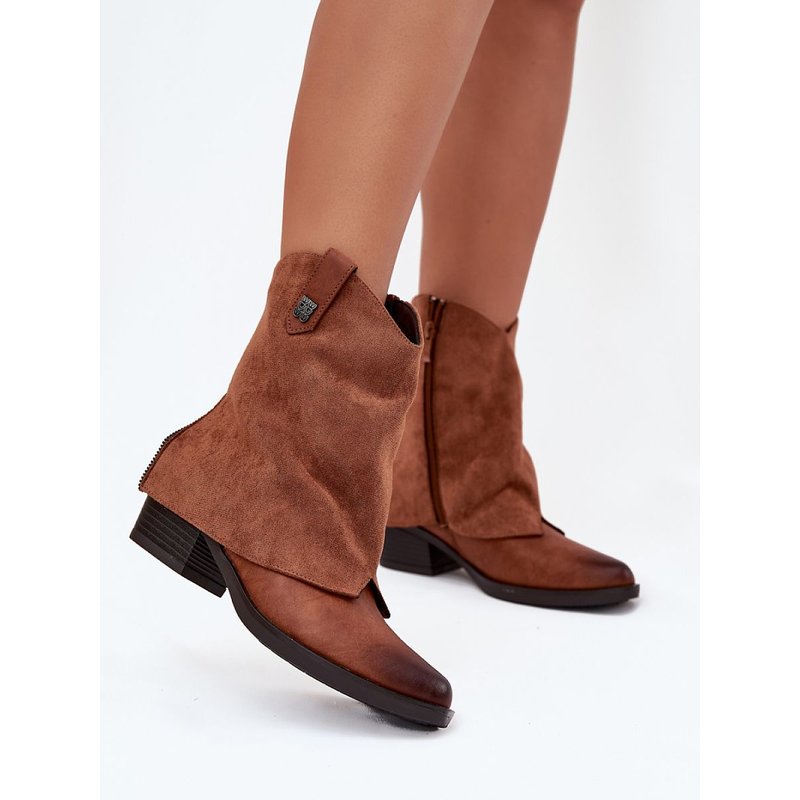 Heel boots model 217193 Step in style - 40 - Brown