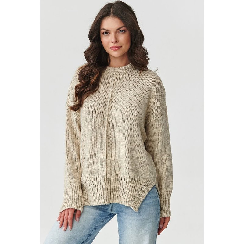 Jumper model 217382 Makadamia - ONE-SIZE-FITS-ALL - Beige