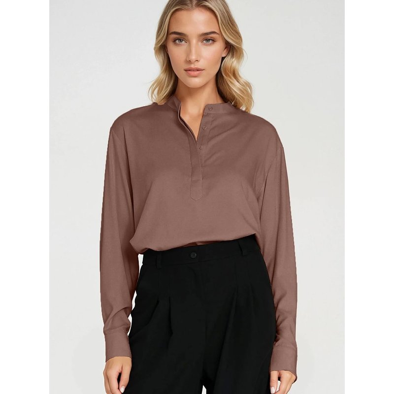 Blouse model 217585 Nife - 40 - Brown