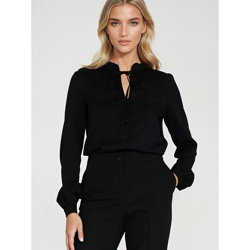 Long sleeve shirt model 217588 Nife - 38 - Black