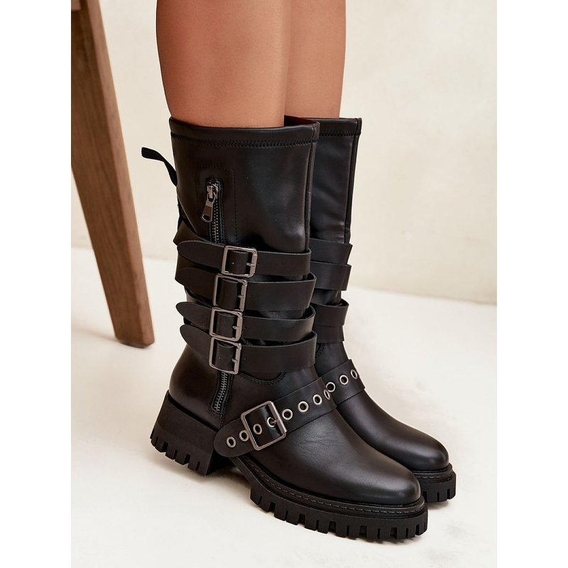 Thigh-Hight Boots model 217748 Step in style - 37 - Black