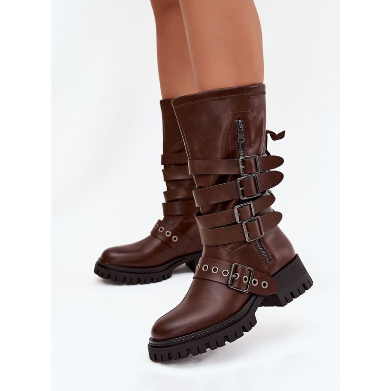 Thigh-Hight Boots model 217749 Step in style - 41 - Brown