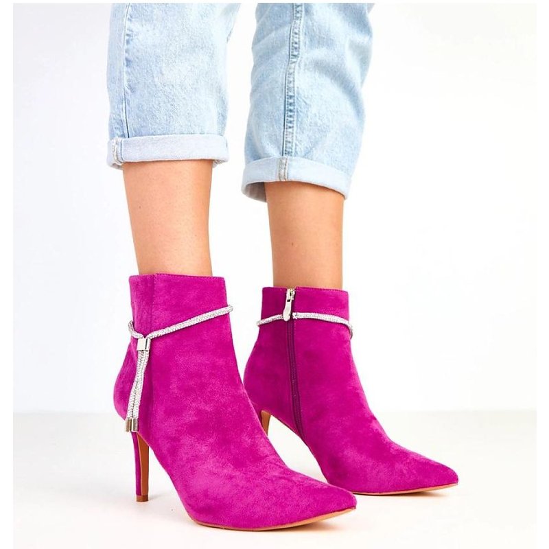 Heel boots model 217913 Solea - 37 - Violet