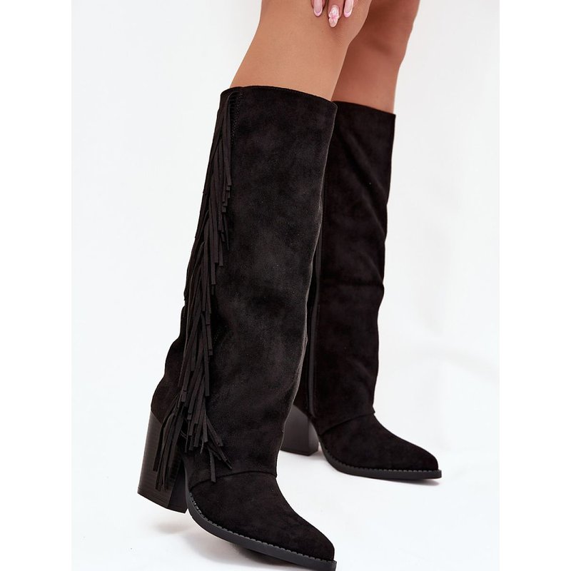 Heel boots model 218092 Step in style - 41 - Black