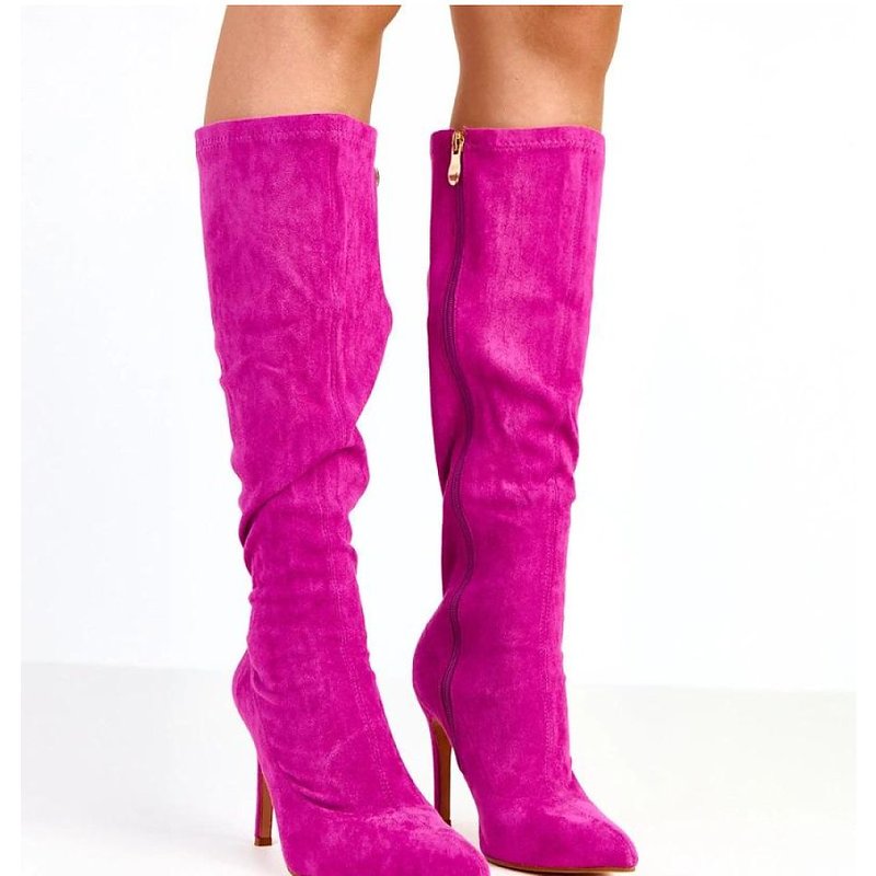 Heel boots model 218124 Solea - 38 - Pink
