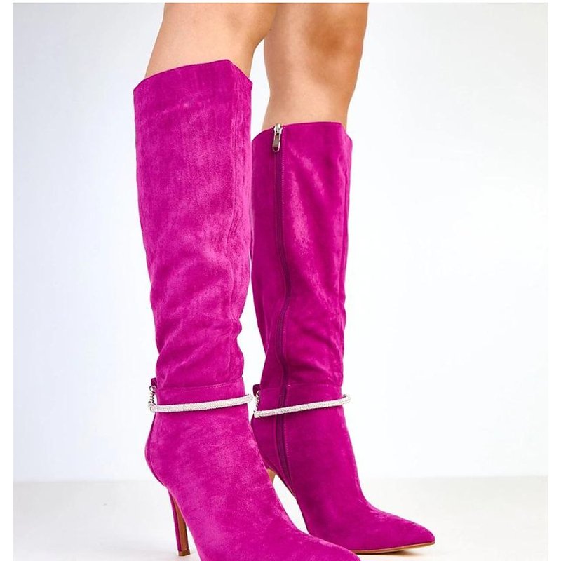 Heel boots model 218126 Solea - 35 - Violet