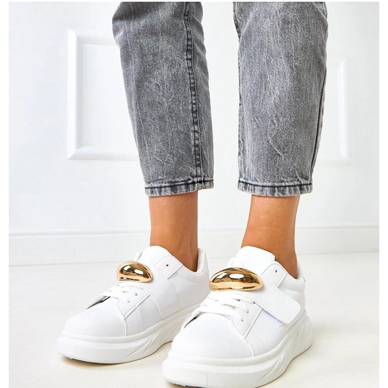 Platform sneakers model 218369 Solea - 39 - White