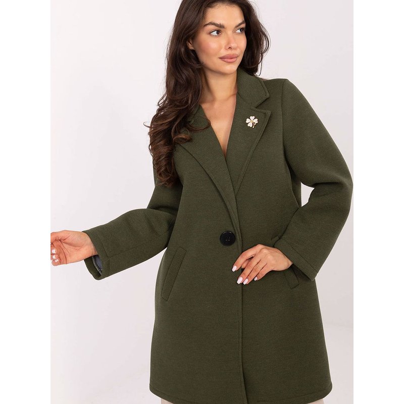 Coat model 218410 Rue Paris - ONE-SIZE-FITS-ALL - Green