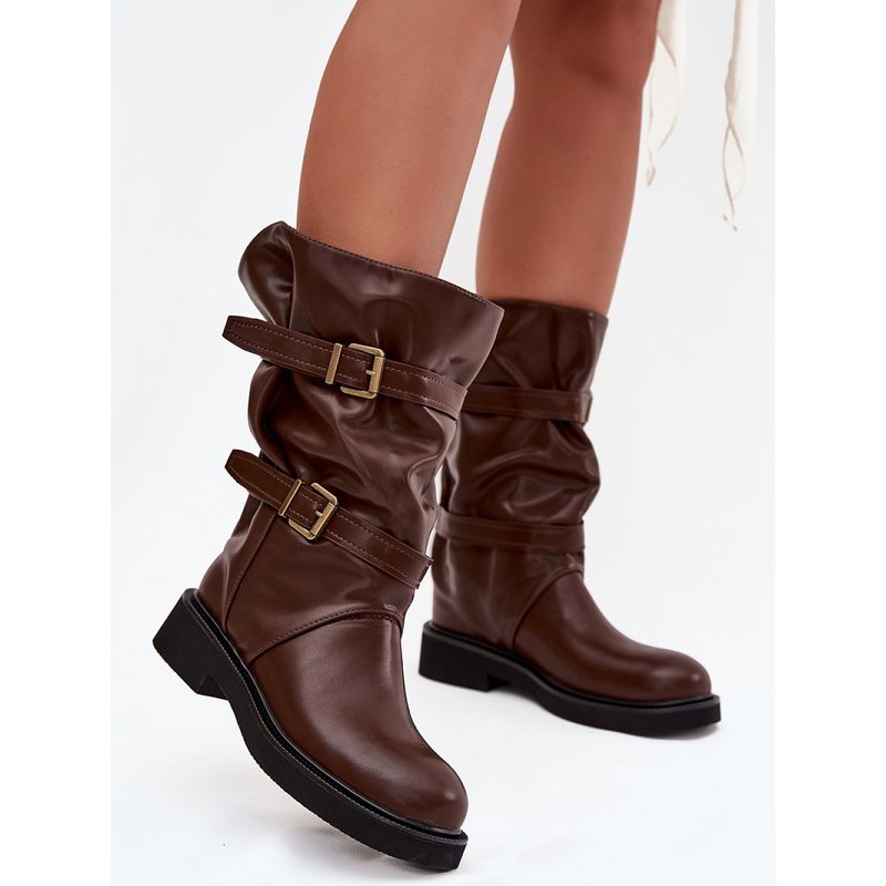 Thigh-Hight Boots model 218735 Step in style - 39 - Brown