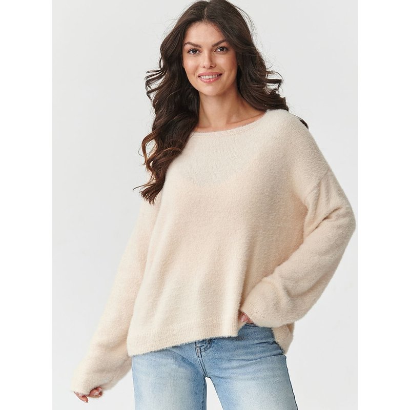Jumper model 218807 Makadamia - ONE-SIZE-FITS-ALL - Beige