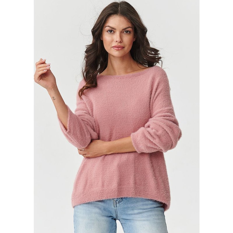 Jumper model 218808 Makadamia - ONE-SIZE-FITS-ALL - Pink