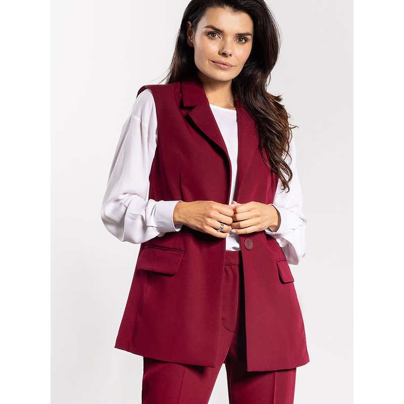 Gilet model 218979 awama - S - Red