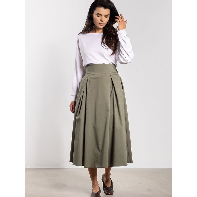 Skirt model 219005 awama - S - Green