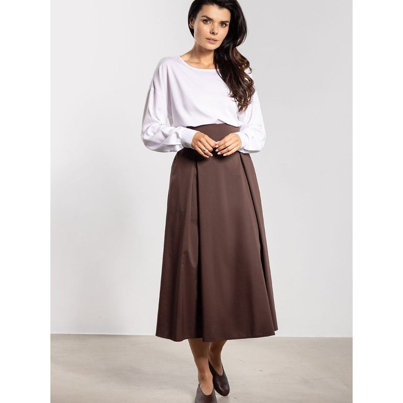 Skirt model 219006 awama - M - Brown