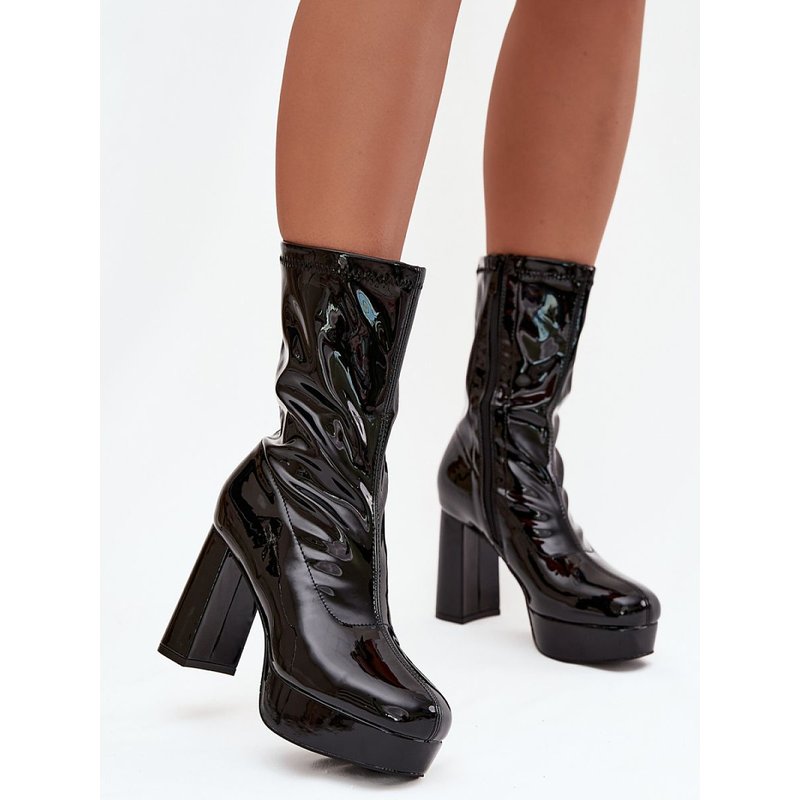 Heel boots model 219264 Step in style - 41 - Black