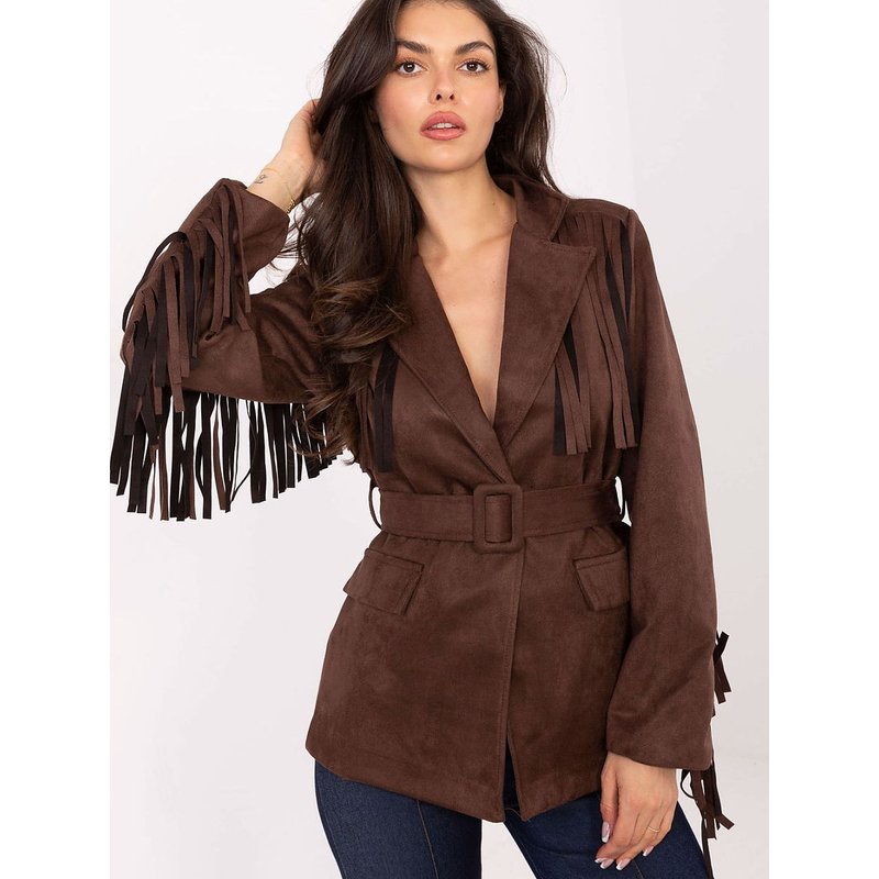 Jacket model 219623 Rue Paris - ONE-SIZE-FITS-ALL - Brown