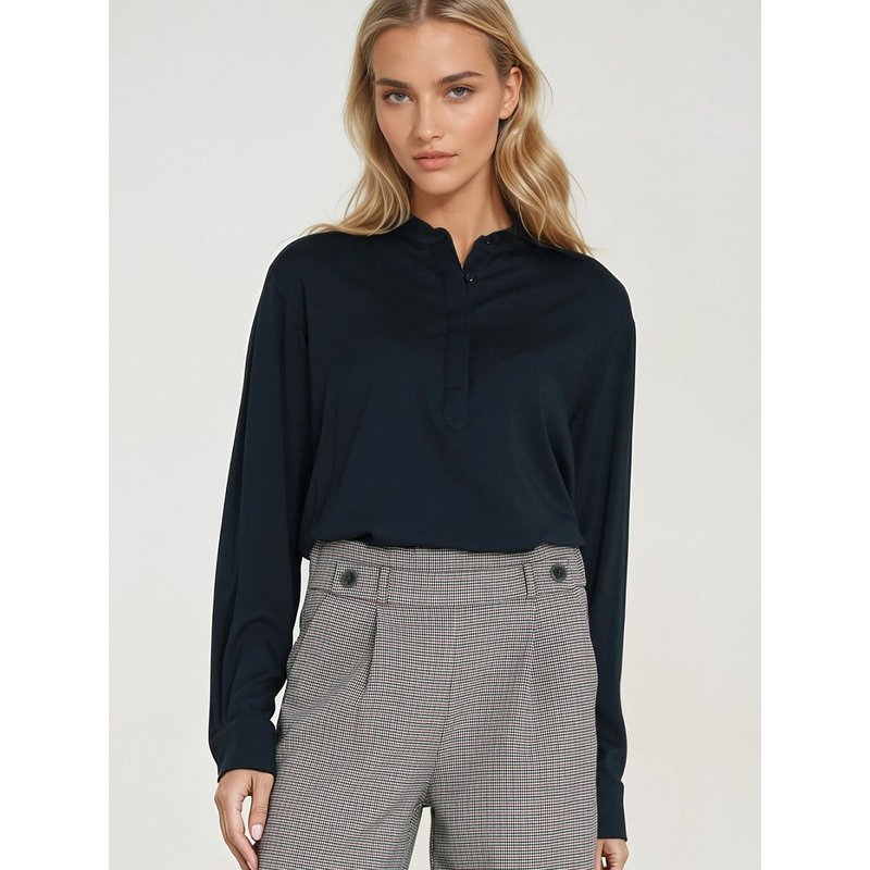Blouse model 219775 Nife - 40 - Navy blue
