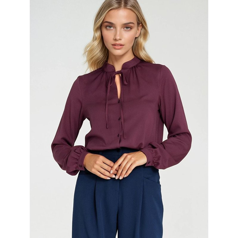 Long sleeve shirt model 219785 Nife - 36 - Violet