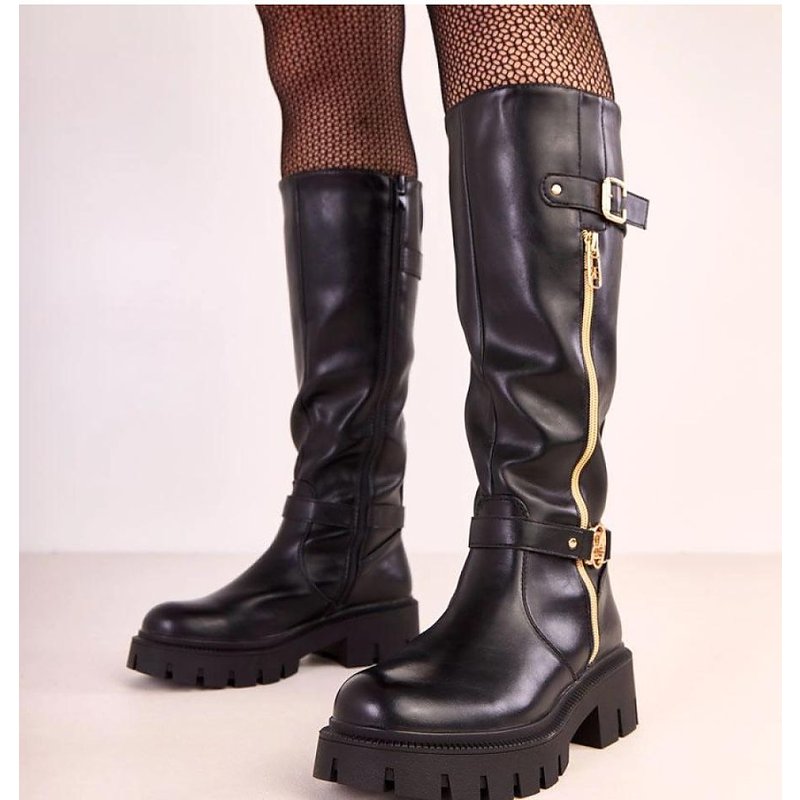Thigh-Hight Boots model 220240 Solea - 36 - Black