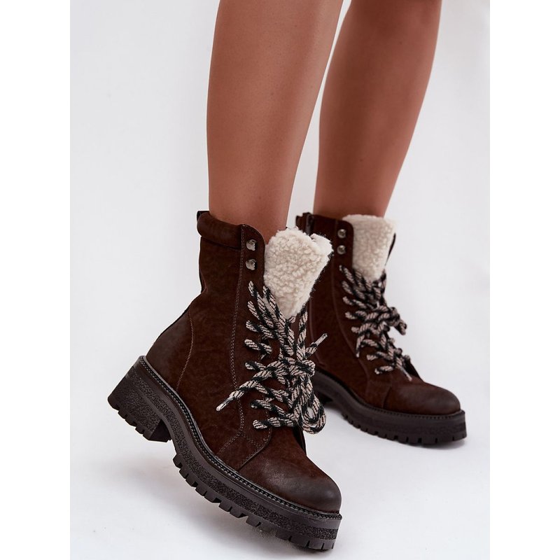 Trapper shoes model 220705 Step in style - 39 - Brown