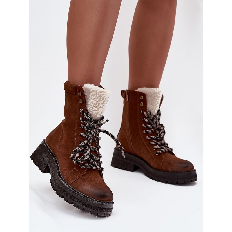 Trapper shoes model 220707 Step in style - 41 - Brown