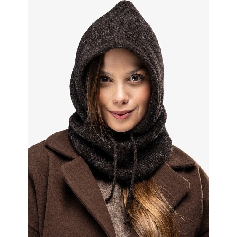 Balaclava model 220836 awama - ONE-SIZE-FITS-ALL - Brown