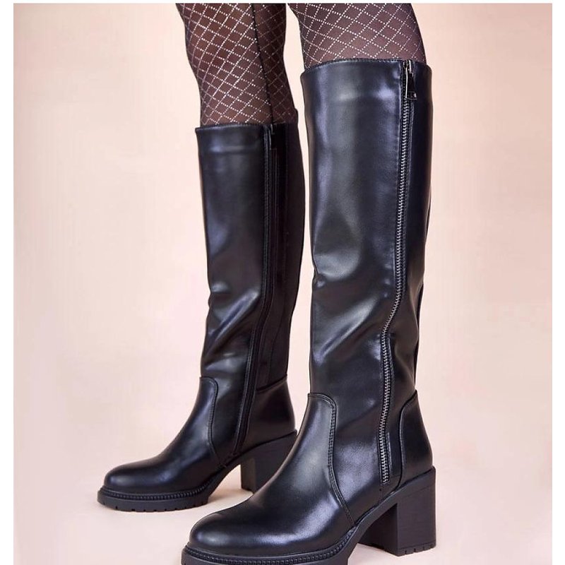 Heel boots model 221029 Solea - 39 - Black