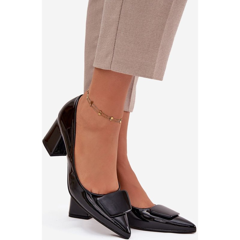 Block heel pumps model 221172 Step in style - 37 - Black