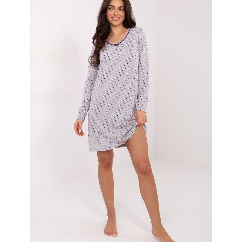 Nightshirt model 221209 Forever Pink - XL - Grey