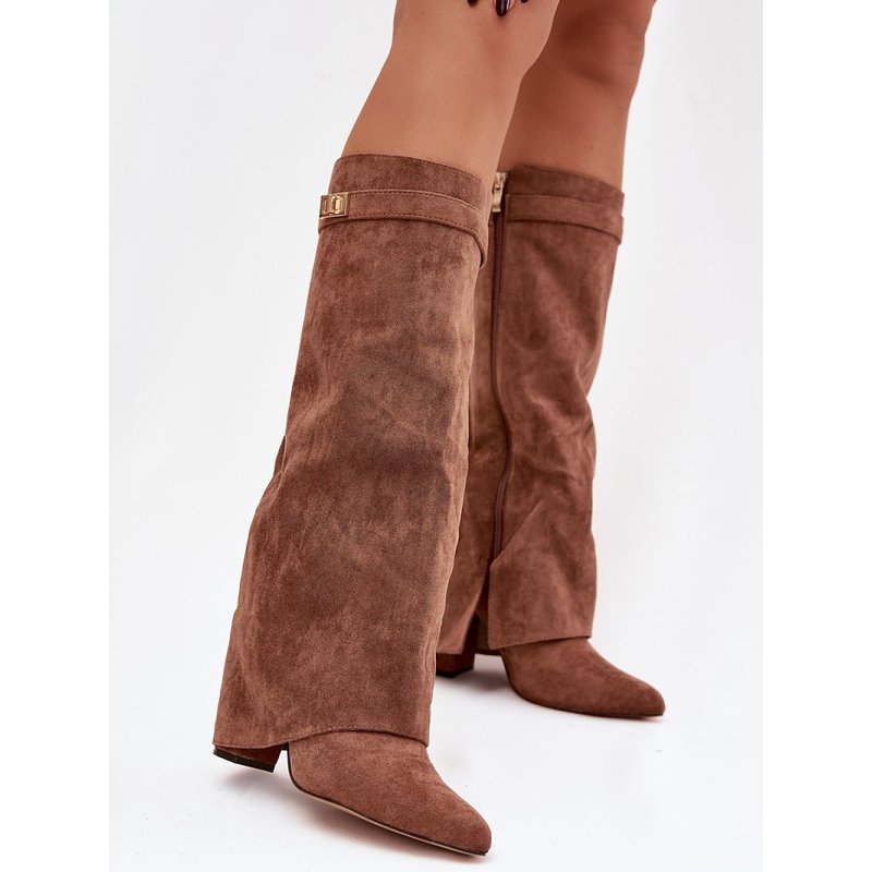 Heel boots model 221530 Step in style - 41 - Beige