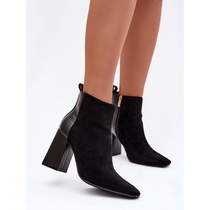 Heel boots model 221933 Step in style - 38 - Black