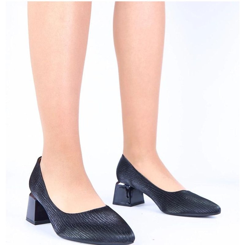 Block heel pumps model 222037 Solea - 37 - Black