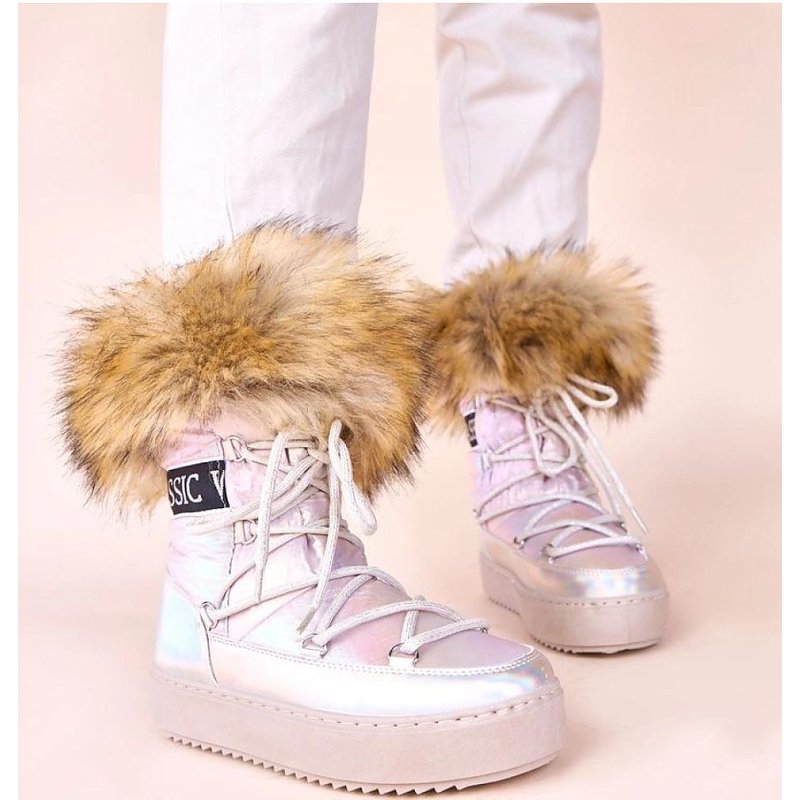 Snow boots model 222361 Solea - 37 - Grey