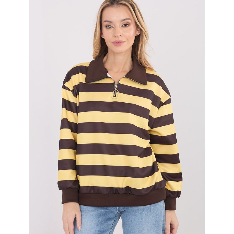 Sweatshirt model 222750 Italy Moda - ONE-SIZE-FITS-ALL - Yellow