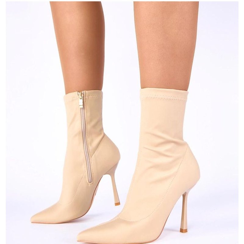 Heel boots model 222900 Solea - 39 - Beige
