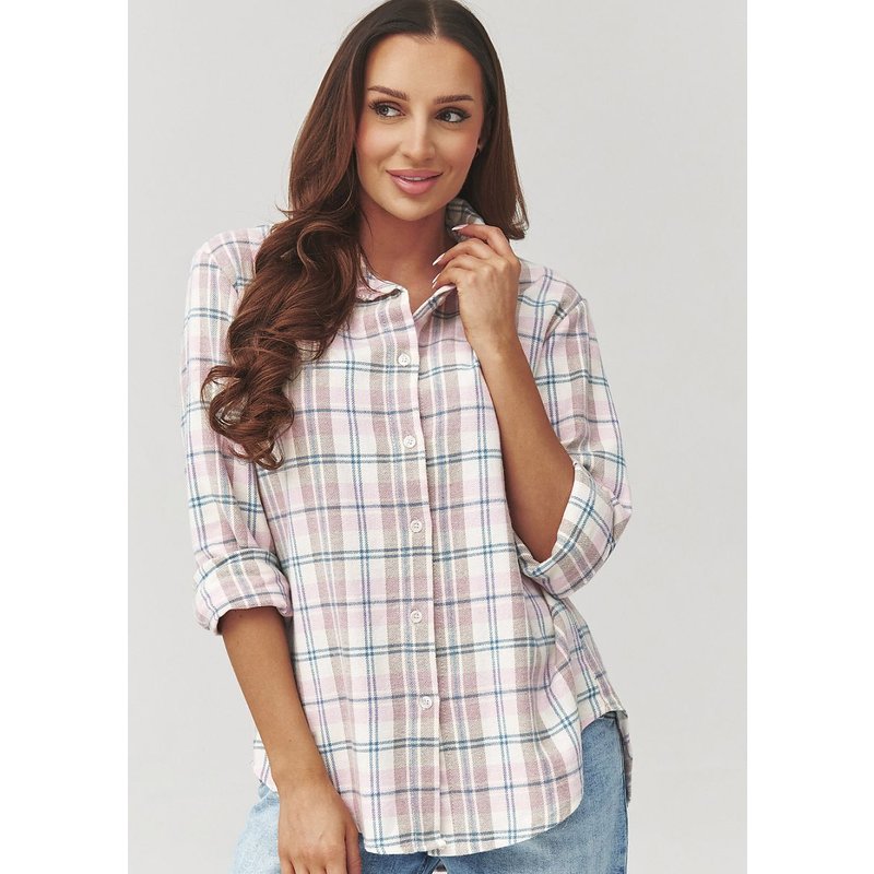 Long sleeve shirt model 223232 Makadamia - ONE-SIZE-FITS-ALL - Multicolor