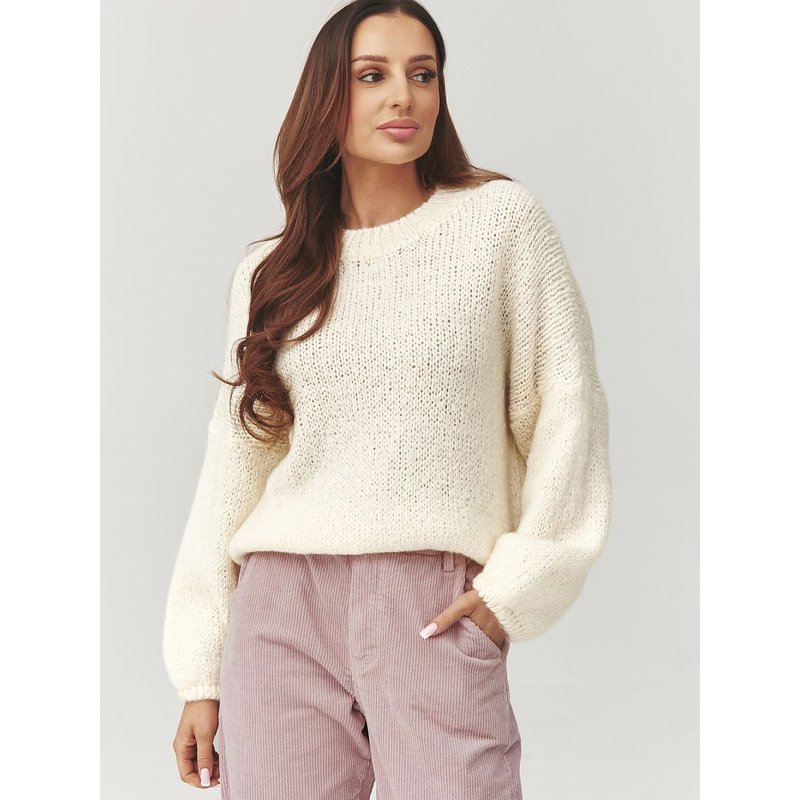 Jumper model 223238 Makadamia - ONE-SIZE-FITS-ALL - Beige