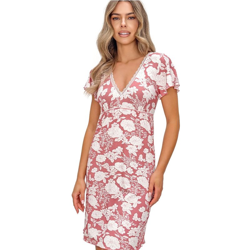 Nightshirt model 223561 Donna - S - Pink