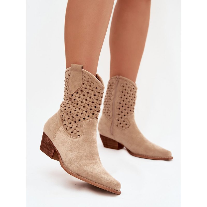 Heel boots model 223853 Step in style - 40 - Beige