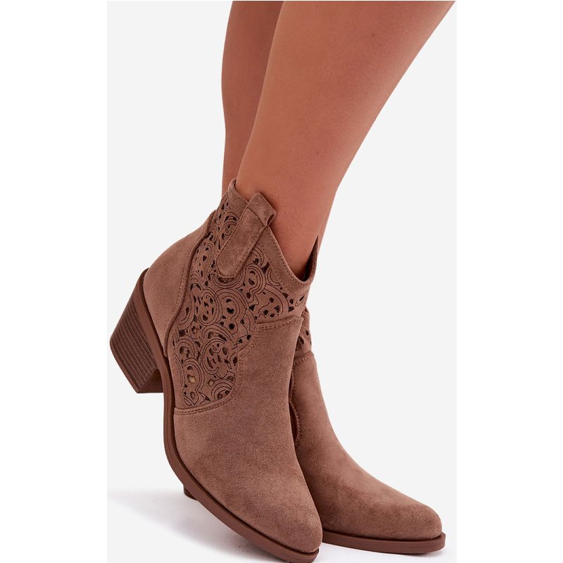 Heel boots model 224426 Step in style - 36 - Brown