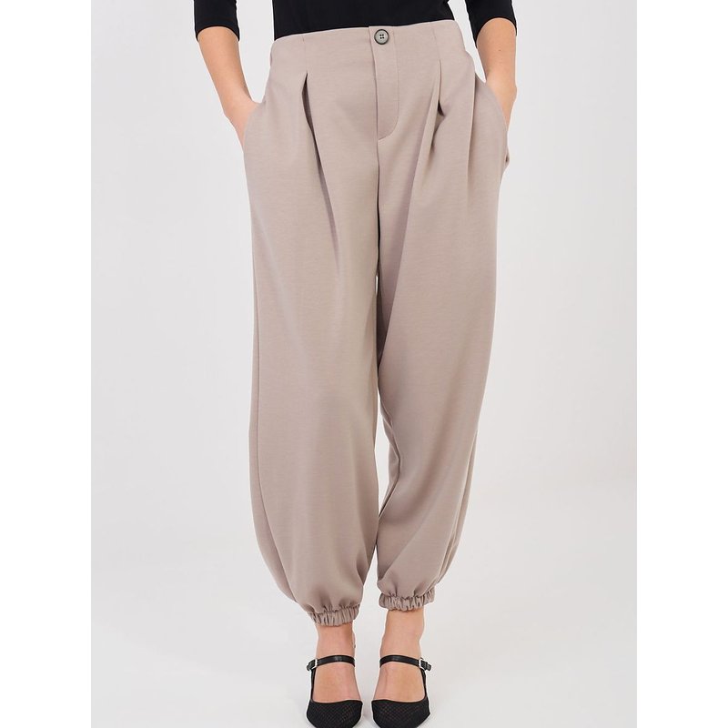 Tracksuit trousers model 224833 Italy Moda - ONE-SIZE-FITS-ALL - Beige