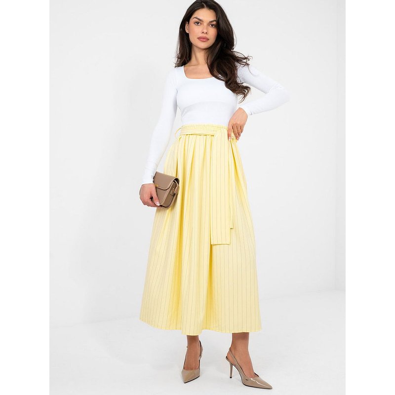 Skirt model 224834 Italy Moda - ONE-SIZE-FITS-ALL - Yellow