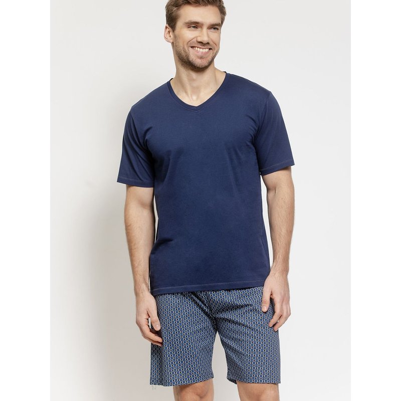 Pyjama model 225155 Taro - M - Navy blue