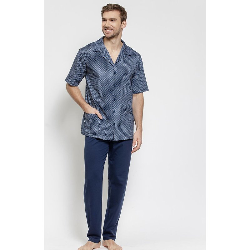 Pyjama model 225159 Taro - M - Navy blue