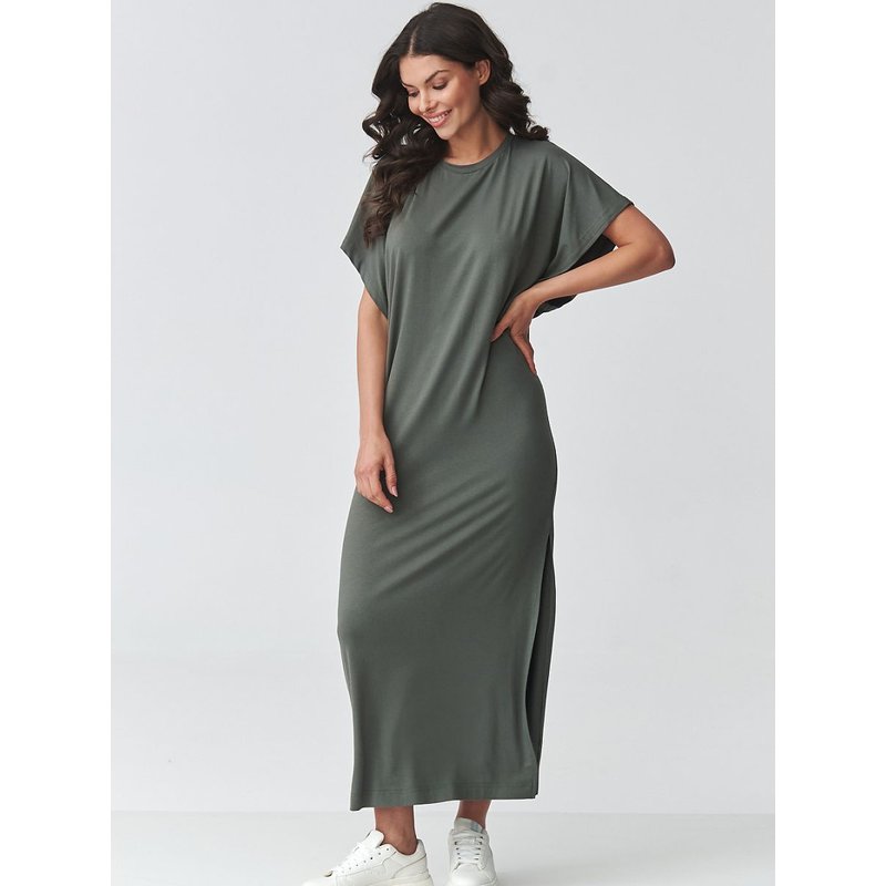 Daydress model 225677 Makadamia - 36/38 - Green