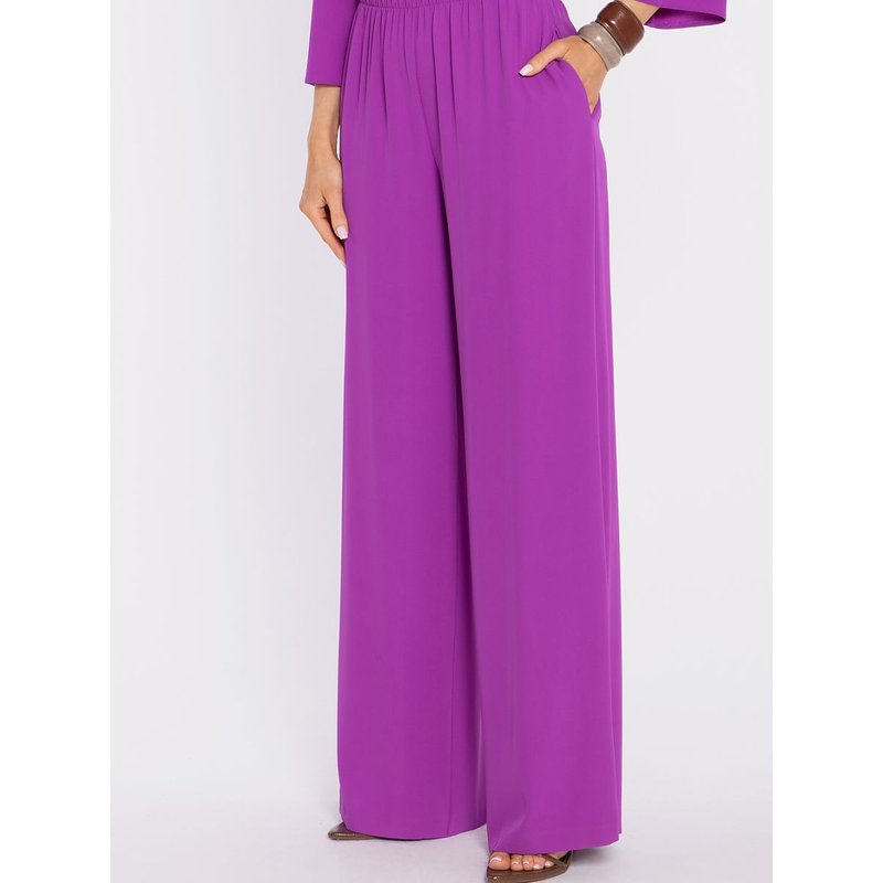 Women trousers model 225925 Moe - M - Violet