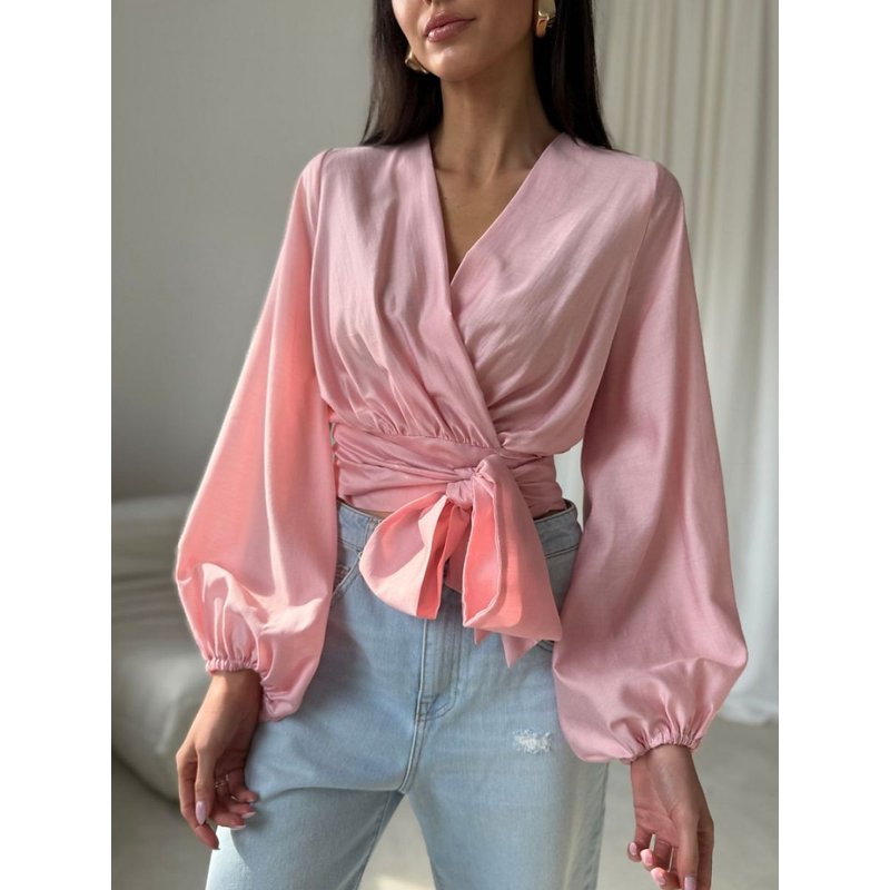 Blouse model 226279 Roco Fashion - 38 - Pink