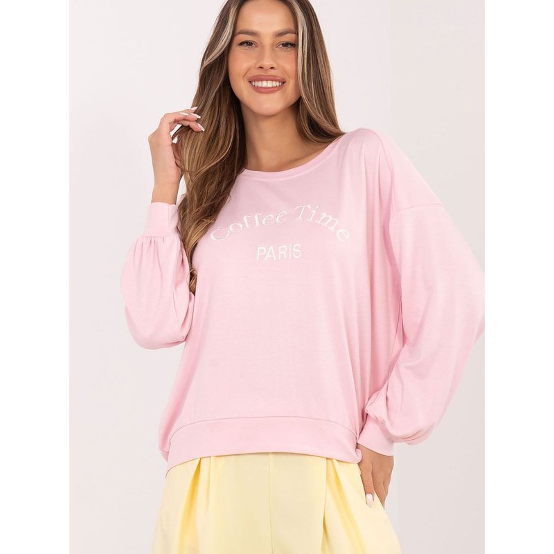 Sweatshirt model 226301 Rue Paris - ONE-SIZE-FITS-ALL - Pink